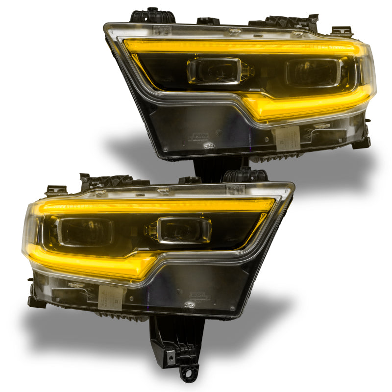 ORACLE Lighting 1448-335 Oracle 19-21 RAM 1500 Projector LED Headlight DRL Kit - RGBW+A w/ BC1 Controller SEE WARRANTY