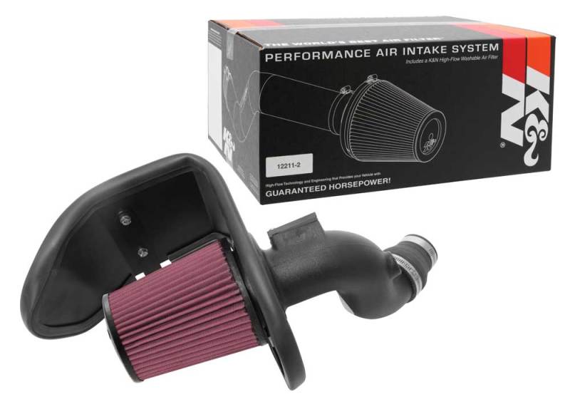 K&N Engineering 63-3106 K&N 16-18 Chevrolet Malibu L4-1.5L F/I Turbo AirCharger Performance Intake