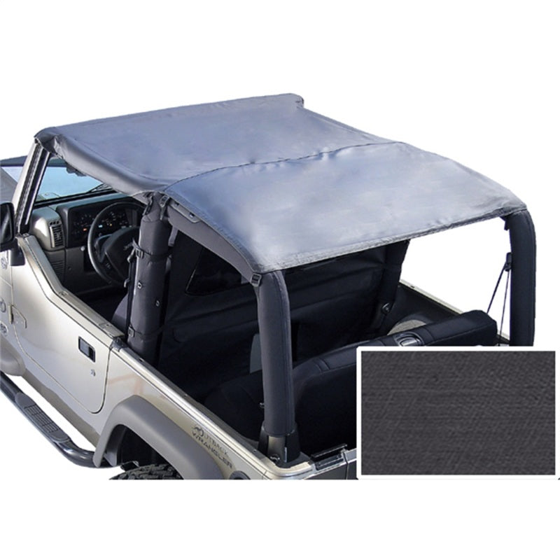 Rugged Ridge 13554.15 Roll Bar Top Black Diamond 76-86 Jeep CJ7&87-91 Jeep Wrangler YJ