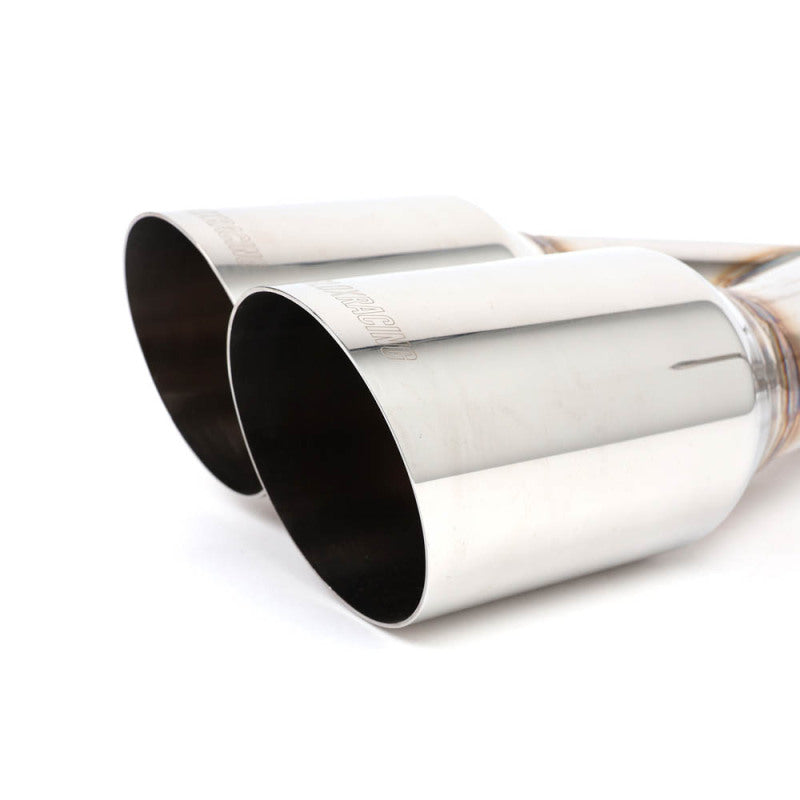 BLOX Racing BXEX-51106 2022+ WRX Muffler Delete / Axle Back Single Wall 4in - Polished Tips