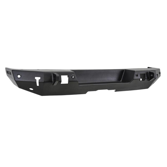 Westin 59-82045 18-19 Jeep Wrangler JL WJ2 Rear Bumper w/ Sensors (Excl. Wrangler JK) - Textured Black