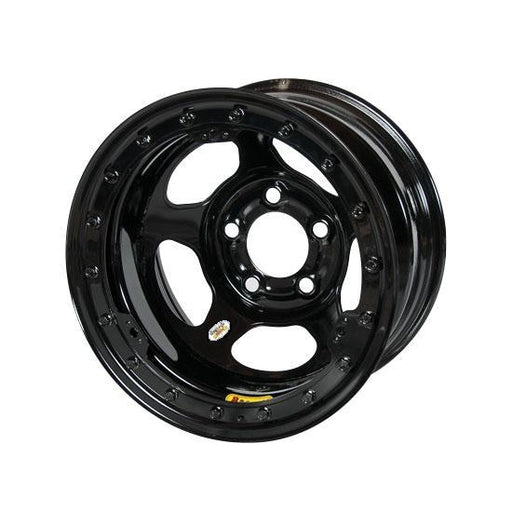 Bassett BAS58A54WL 15X8 5X5 4IN B/S Inertia Wissota Black