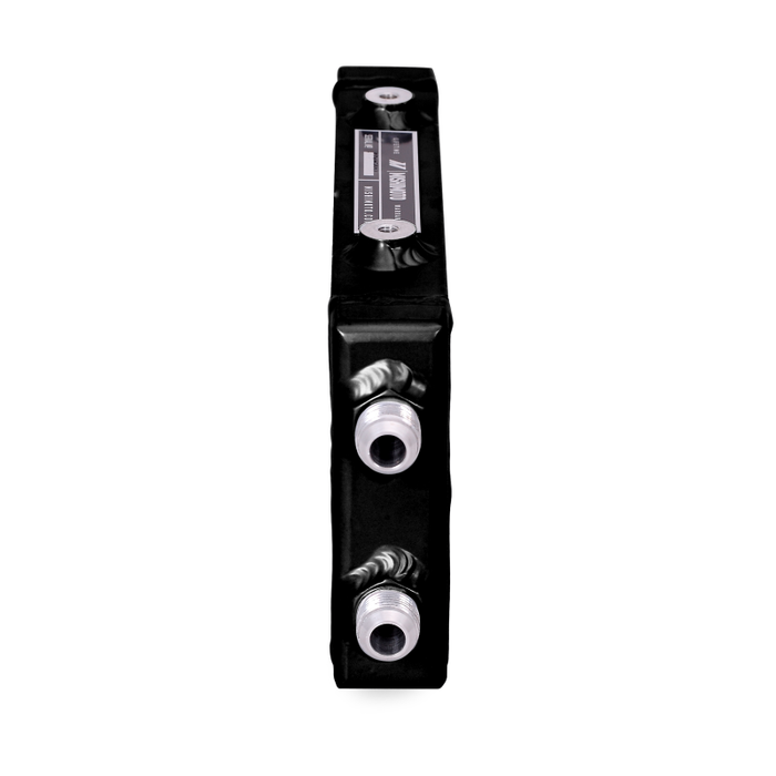 Mishimoto MMOC-DP-SBK Universal Small Bar and Plate Dual Pass Black Oil Cooler