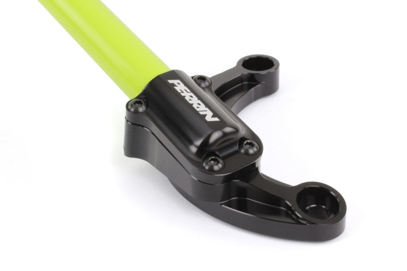 Perrin Performance PSP-SUS-052NY PERRIN 02-07 Subaru WRX/STi/Impreza / 04-08 Forester Front Strut Brace - Neon Yellow