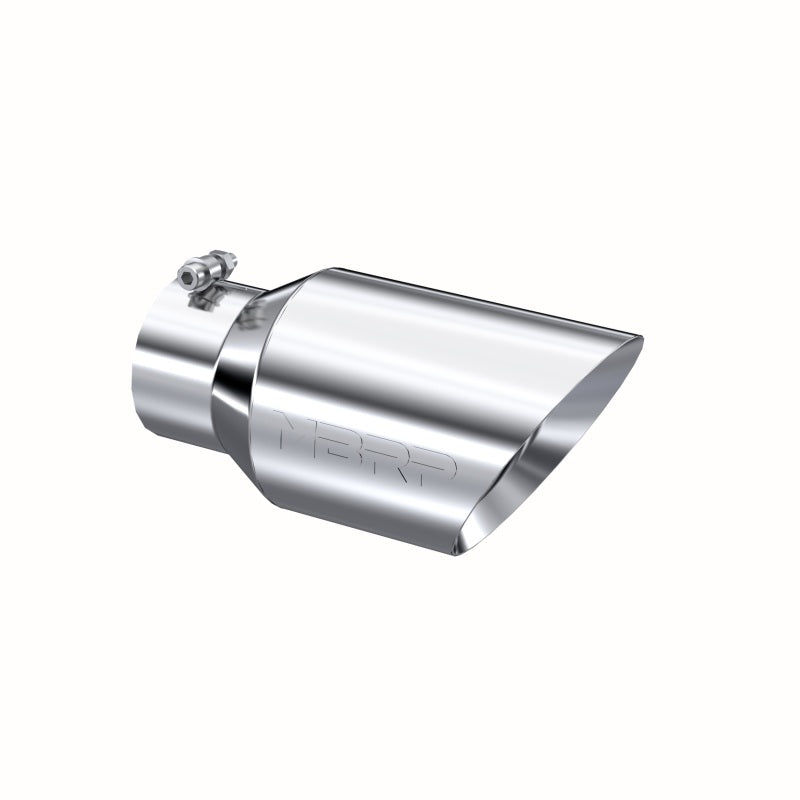 MBRP T5072 Universal Tip 6 O.D. Dual Wall Angled 4 inlet 12 length
