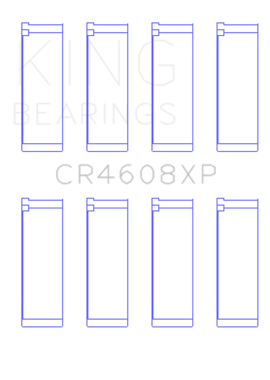 King Engine Bearings CR4608XP Toyota 2ZZ-GE Connecting Rod Bearing Set