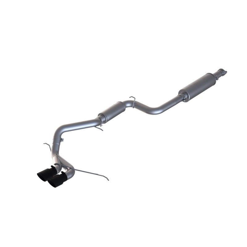 MBRP S4200409BT 13-17 Ford Focus ST 2.0L EcoBoost Dual Center Outlet T409 3in Cat Back w/ Black Tips