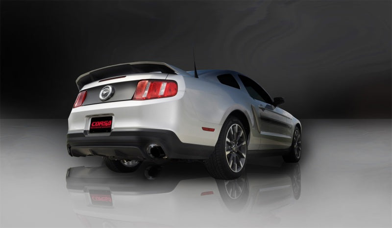 CORSA Performance 14317BLK Corsa 2011-2014 Ford Mustang GT/Boss 302 5.0L V8 Black Xtreme Axle-Back Exhaust