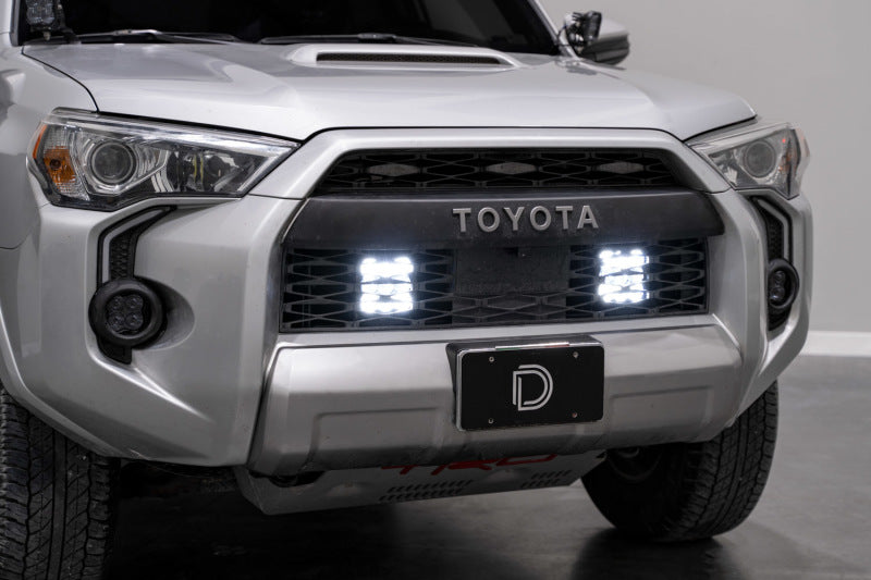 Diode Dynamics DD7544 14-23 Toyota 4Runner SS5 Stealth Grille LED 4-Pod Kit - Pro White Combo