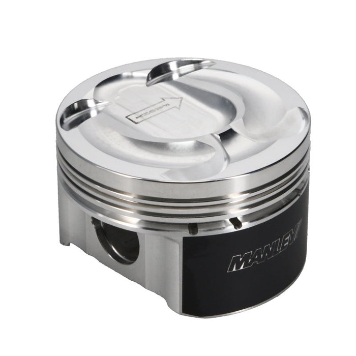 Manley Performance 636005CE-4 Manley Ford 2.0L EcoBoost 88mm +.5mm Size Bore 9.3:1 Dish Extreme Duty Piston Set
