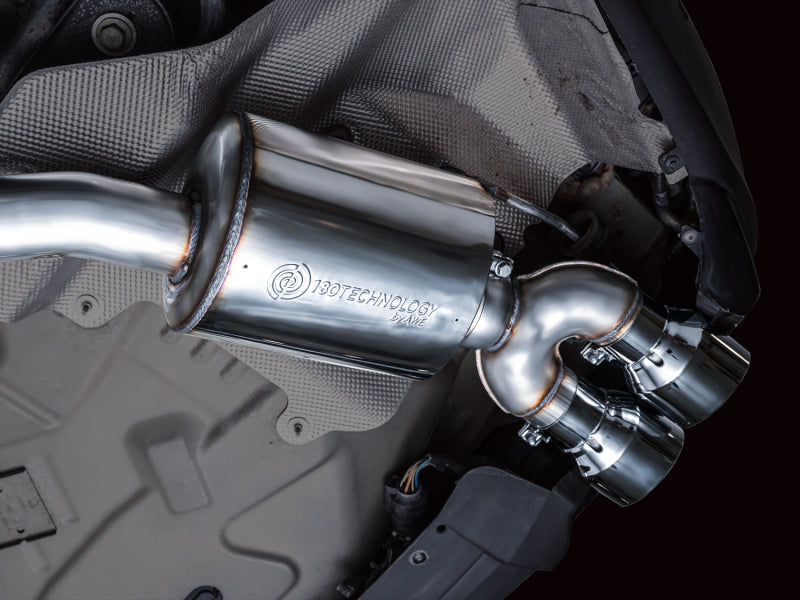 AWE Tuning 3015-42625 2020+ Ford Explorer ST Touring Edition Exhaust w/ Chrome Silver Tips