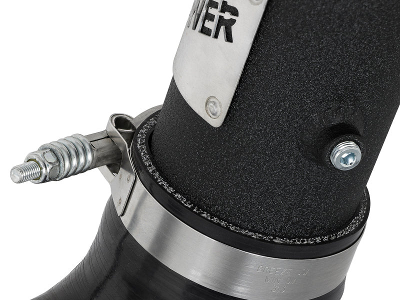 aFe 46-20314-B Bladerunner 3in Hot and Cold Side Black Intercooler Tubes 2017 Ford Diesel Trucks V8 6.7L (td)