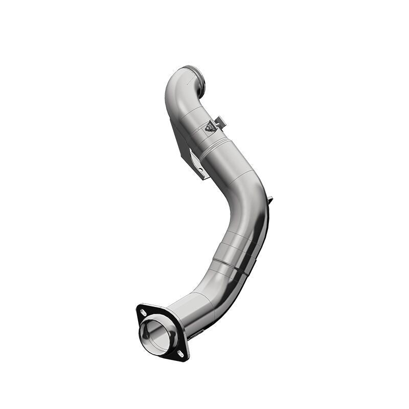 MBRP FS9CA460 2015 Ford 6.7L Powerstroke (Non Cab & Chassis Only) 4in Turbo Down-Pipe T409 Aluminized