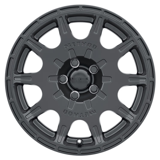 Method Wheels MR50257012515SC Method MR502 VT-SPEC 2 15x7 +15mm Offset 5x4.5 56.1mm CB Matte Black Wheel