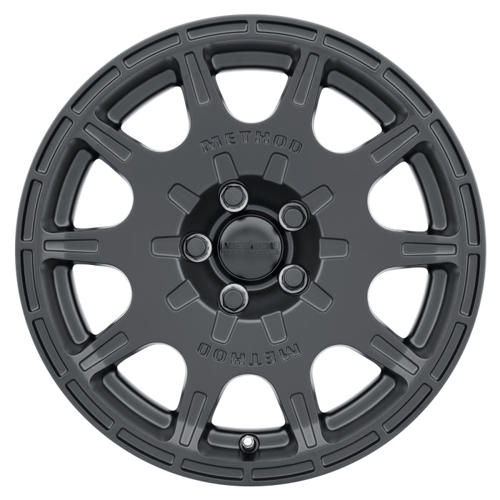 Method Wheels MR50257012515SC Method MR502 VT-SPEC 2 15x7 +15mm Offset 5x4.5 56.1mm CB Matte Black Wheel