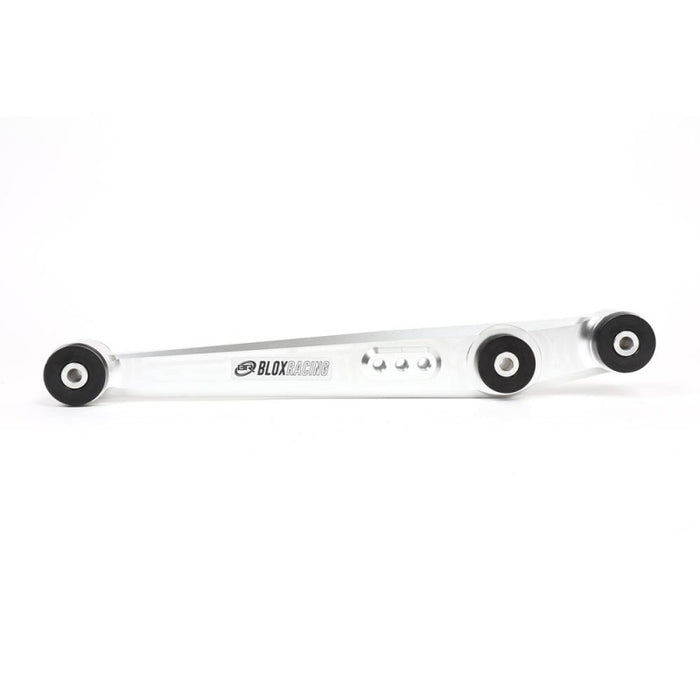 BLOX Racing BXSS-21204-RAW-V2 V2 Billet Rear Lower Control Arms Poly Bushings 96-00 Honda Civic - Raw