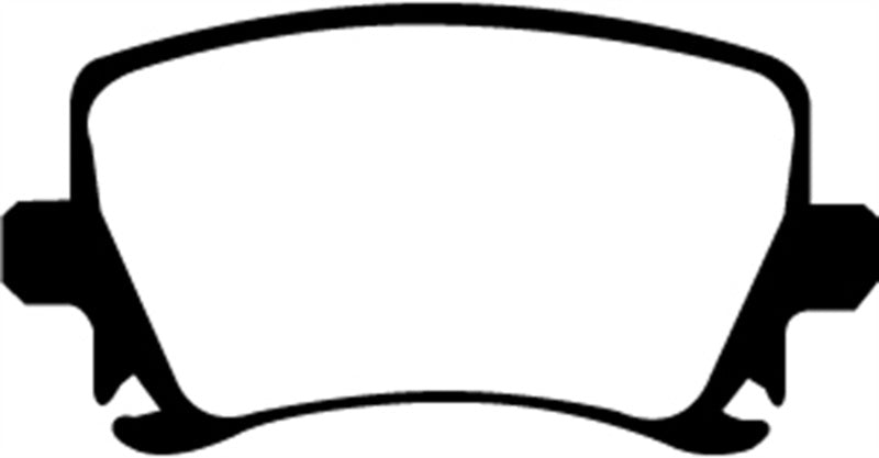 EBC DP31518C 06-13 Audi A3 2.0 Turbo (Girling rear caliper) Redstuff Rear Brake Pads
