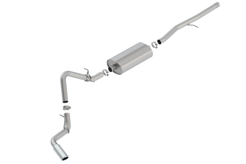 Borla 140793 2019 Silv/Sierra C/B Exhaust Touring 1500 5.3L V8 AT 2&4WD EC STB(78.8) CC SB(69.3) 147.4 WB