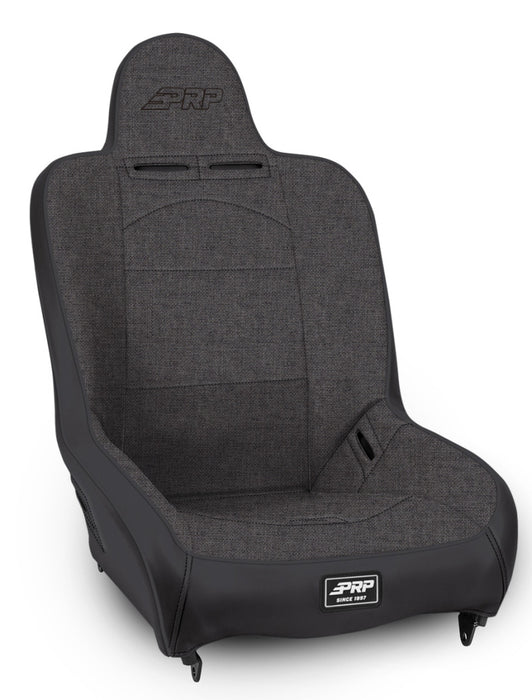 PRP Seats A100110-54 PRP Premier High Back Suspension Seat (Two Neck Slots) - All Grey