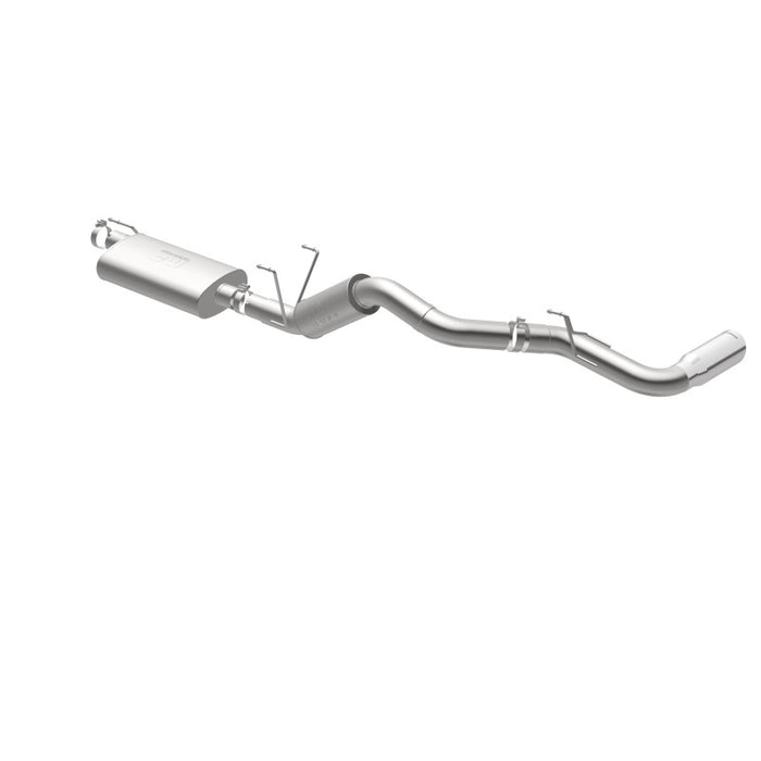 Magnaflow 19200 MagnaFlow Cat-Back, SS, 4in, Single Pass Side Rear Exit 5in Tip 14-15 RAM 2500 6.4L V8 CC LB/MC SB