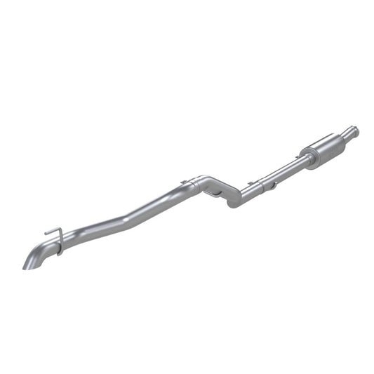 MBRP S5537AL 2020 Jeep Gladiator 3.6L 2.5in Single Rear Exit Cat Back Exhaust - Aluminized (Off-Road)
