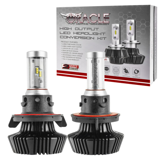 ORACLE Lighting 5236-001 Oracle H13 4000 Lumen LED Headlight Bulbs (Pair) - 6000K