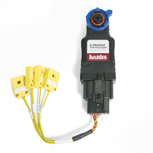 Banks Power 66543 iDash 1.8 DataMonster / Super Gauge 4 Ch Thermocouple Module System
