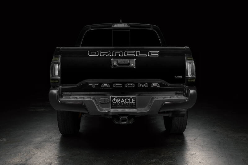 ORACLE Lighting 5911-504-T Oracle Lighting 16-23 Gen 3 Toyota Tacoma Black Series Flush Style LED Tail Lights