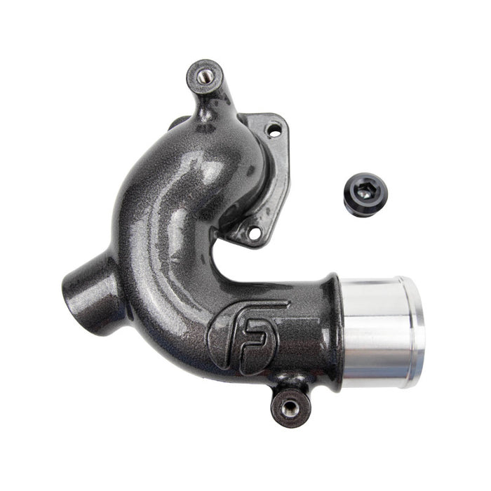 Wehrli WCF100169-GRY RAM 19-23 Cummins 6.7L WCFab X Fleece Thermostat Housing - WCFab Grey