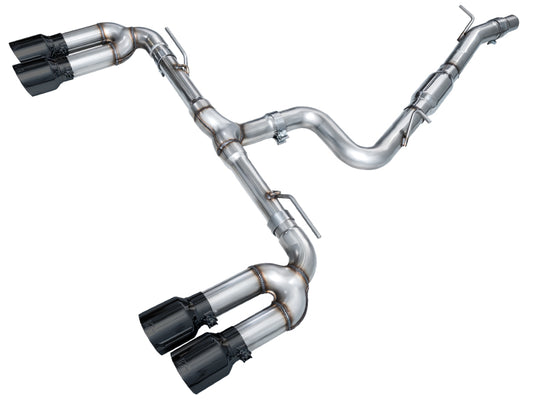 AWE Tuning 3020-43897 AWE 22-24 Audi 8Y S3 Track Edition Exhaust - Diamond Black Tips