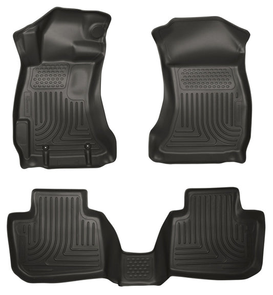 Husky Liners 98841 10-12 Subaru Legacy/Outback WeatherBeater Combo Black Floor Liners