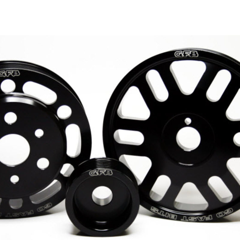 Go Fast Bits 2016 GFB 13 Subaru BRZ / 13 Scion FR-S 3 Pc L/W Pulley Kit (Inc Crank/Alternator/Water Pump Pulleys)