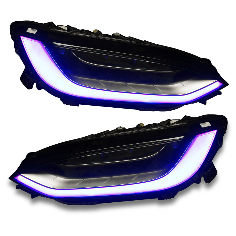 ORACLE Lighting 1467-332 16-21 Tesla Model X Dynamic ColorSHIFT Headlight & Fog Light DRL Kit SEE WARRANTY