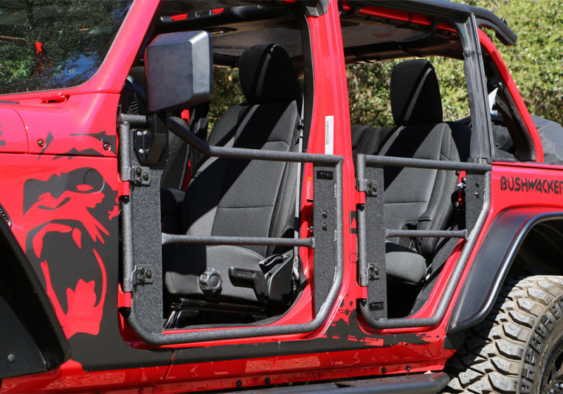 Rampage 7685 2018-2019 Jeep Wrangler(JL) Unlimited Sport 4-Door Trail Doors - 4Dr - Black