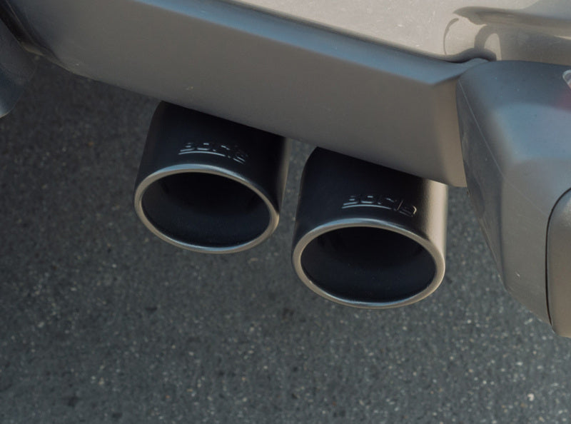 Borla 140814CB 2020 Jeep Gladiator JT 3.6L V6 AT/MT AWD 2.75-2in Touring Catback Ceramic Blk Tailpipe & Tips