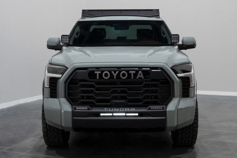 Diode Dynamics DD7413 2022 Toyota Tundra Stealth Bumper Light Bar Kit - Amber Combo