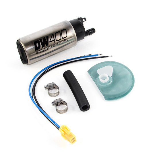 DeatschWerks 9-401-1045 415LPH DW400 In-Tank Fuel Pump w/ 9-1045 Install Kit 05-10 Ford Mustang (Except GT500)