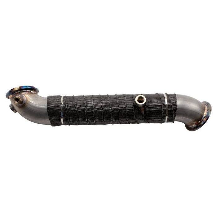 Wehrli WCF100704 11-15 Chevrolet 6.6L LML Duramax 3in Stainless Down Pipe (V-Band Style)