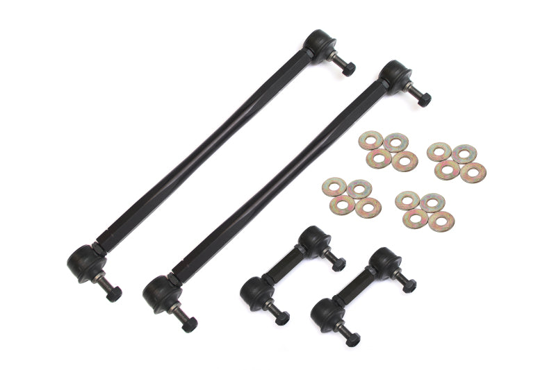 BMR Suspension ELK004 BMR 10-11 5th Gen Camaro Front and Rear Sway Bar End Link Kit - Black