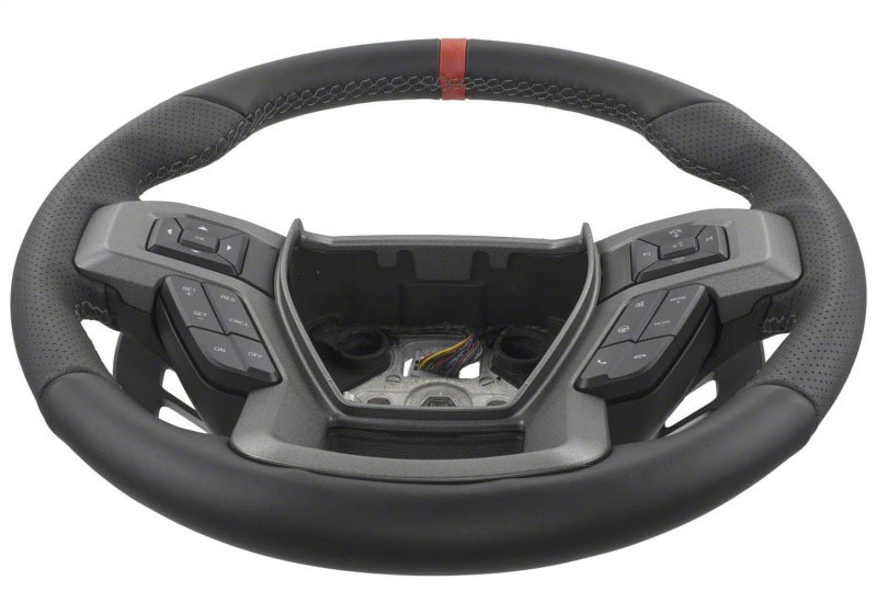 Ford Racing M-3600-F15RRD 15-18 F-150 Raptor Performance Steering Wheel Kit - Red Sightline