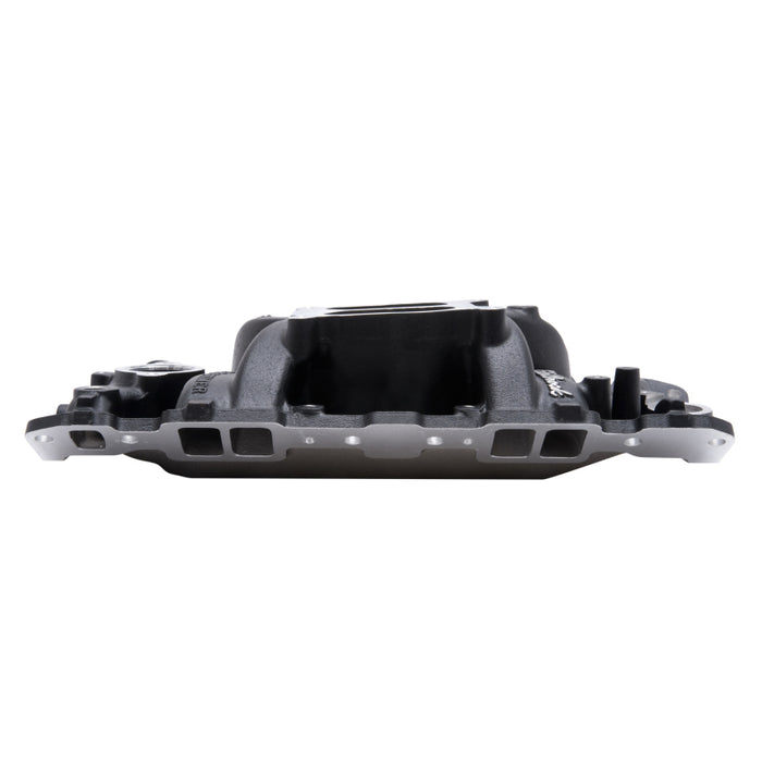 Edelbrock EDE26013 SBC Performer Air Gap Manifold - 262-400 Black