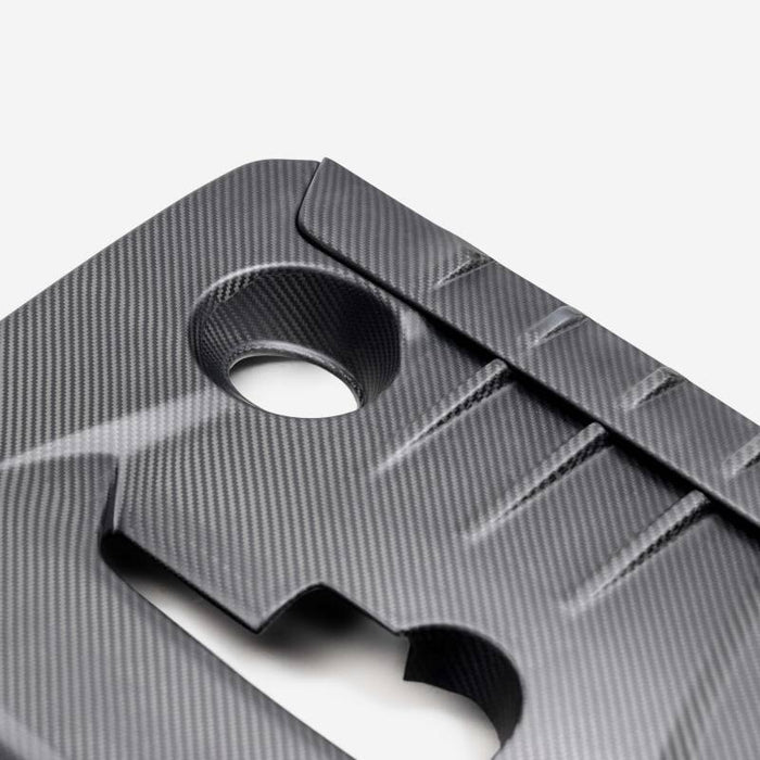 Seibon EC23TYGRCOR-MF 23-24 Toyota GR Corolla Carbon Fiber Engine Cover - Matte Finish