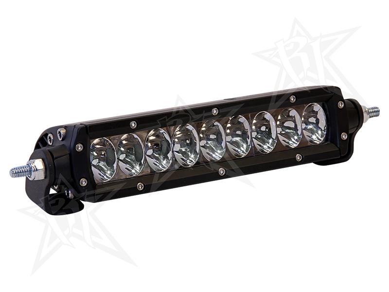 Rigid Industries 910213BLK 10in SR Series Spot - Midnight Edition