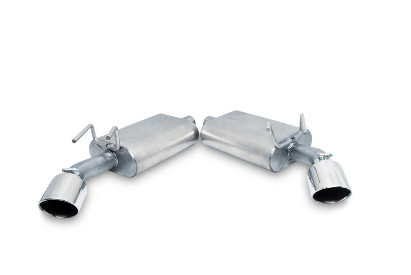 Gibson 320001 10-15 Chevrolet Camaro LS 3.6L 2.25in Axle-Back Dual Exhaust - Aluminized