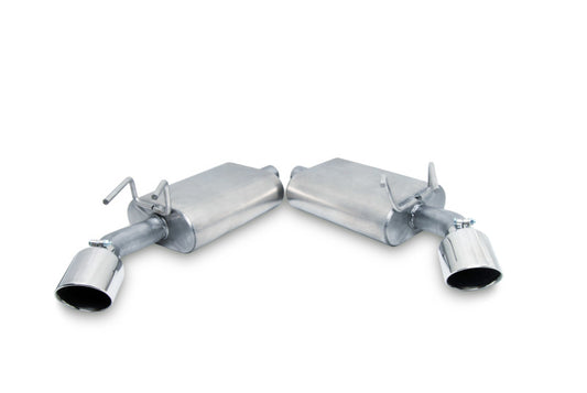Gibson 320001 10-15 Chevrolet Camaro LS 3.6L 2.25in Axle-Back Dual Exhaust - Aluminized