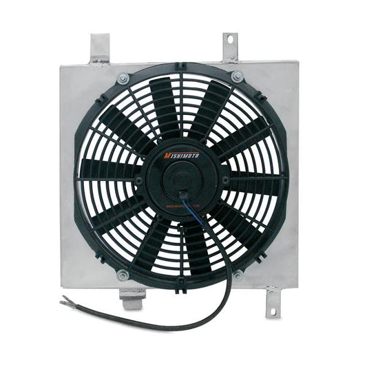 Mishimoto MMFS-DBP-26 22x18x3.5 Dual Pass Race Radiator Aluminum Fan Shroud Kit