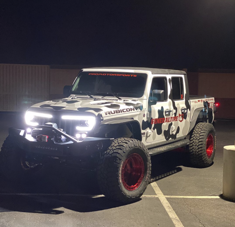 ORACLE Lighting 5837-PRO Oracle VECTOR Series Full LED Grille - Jeep Wrangler JL/JT - NA