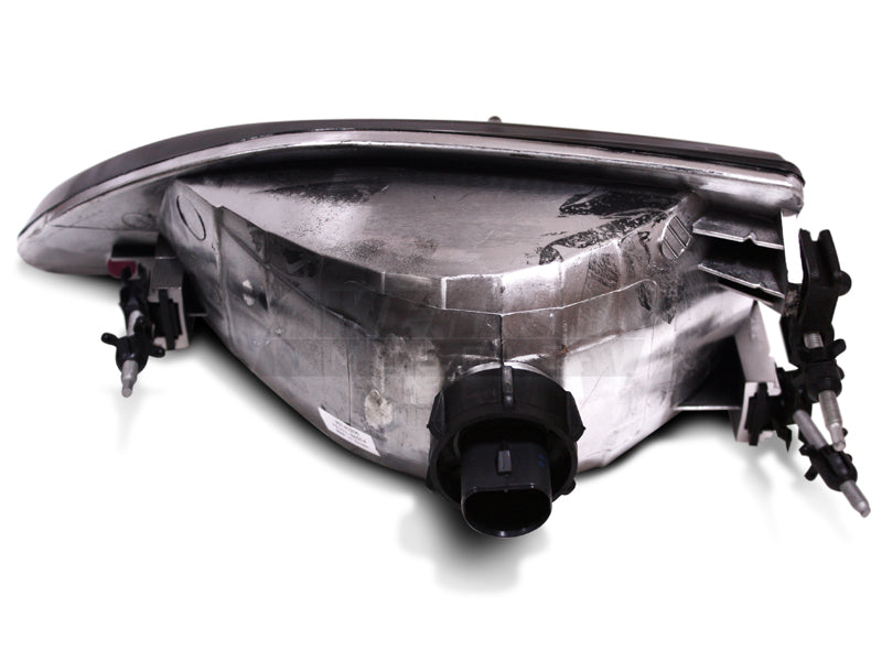 Raxiom 49050 94-98 Mustang Axial Series Cobra Style Headlights- Black Housing (Clear Lens)