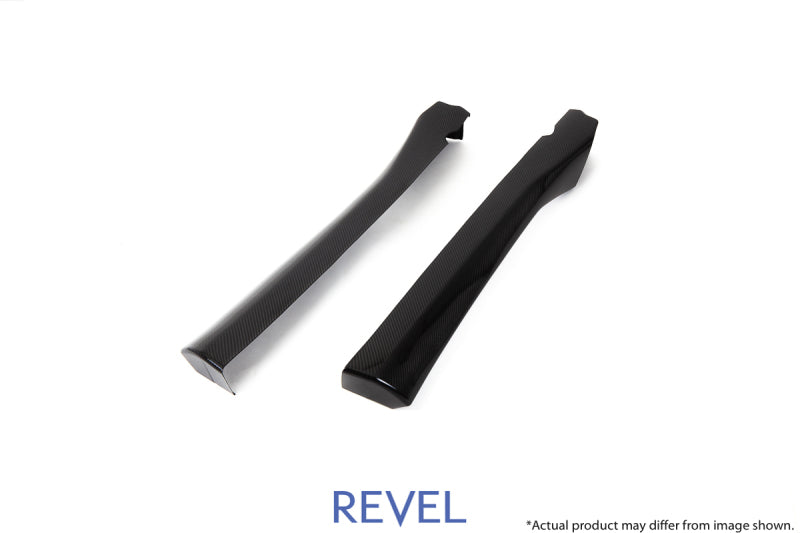 Revel 1TR4GT1BX03 GT Dry Carbon Door Trim (Front Left & Right) Tesla Model S - 2 Pieces