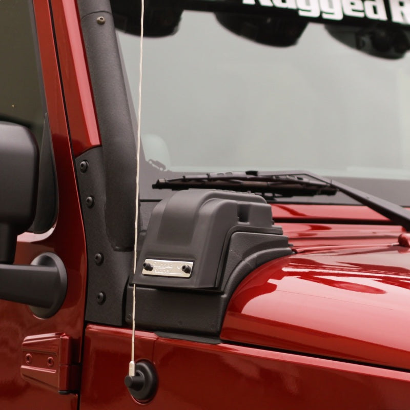 Rugged Ridge 17756.08 XHD Low-Mount Snorkel 3.6L 12-18 Jeep Wrangler JK
